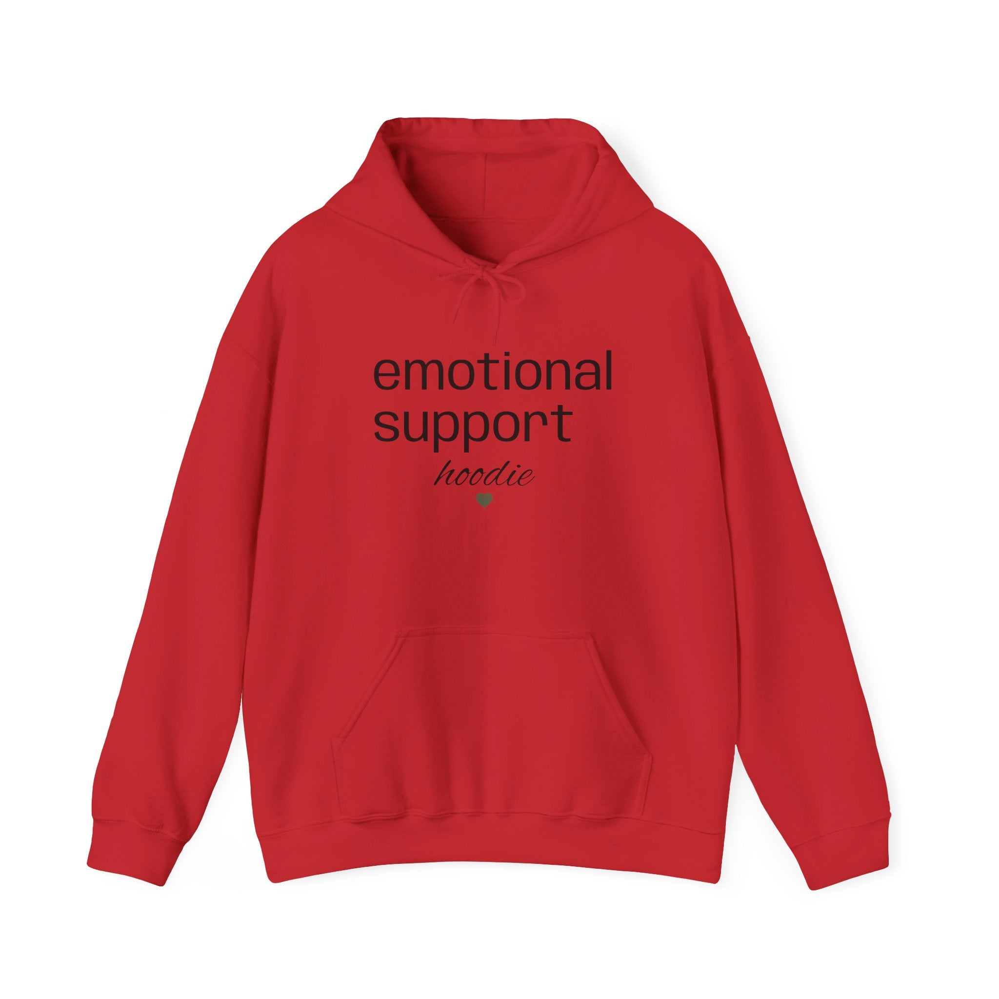Emotional Support Hoodie – Minimalist Comfort Pullover