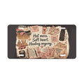 Vanity Plate - "Hot Mess, Soft Heart" Decorative License Plate for Moms & Self-Care Lovers