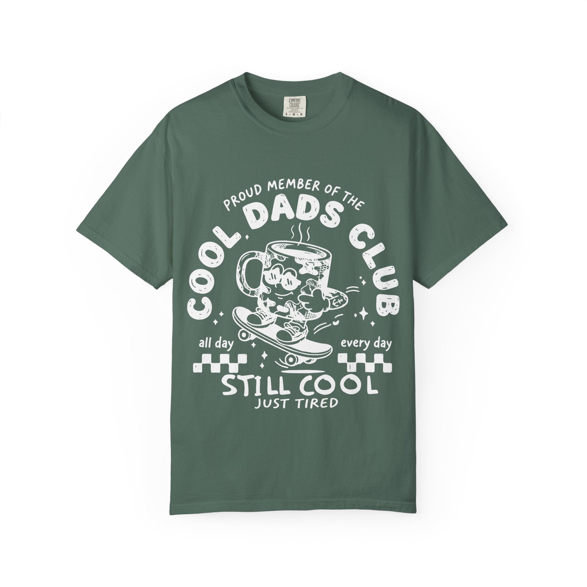 Cool Dads Club T‑Shirt — "Still Cool, Just Tired" Graphic Tee for Fathers