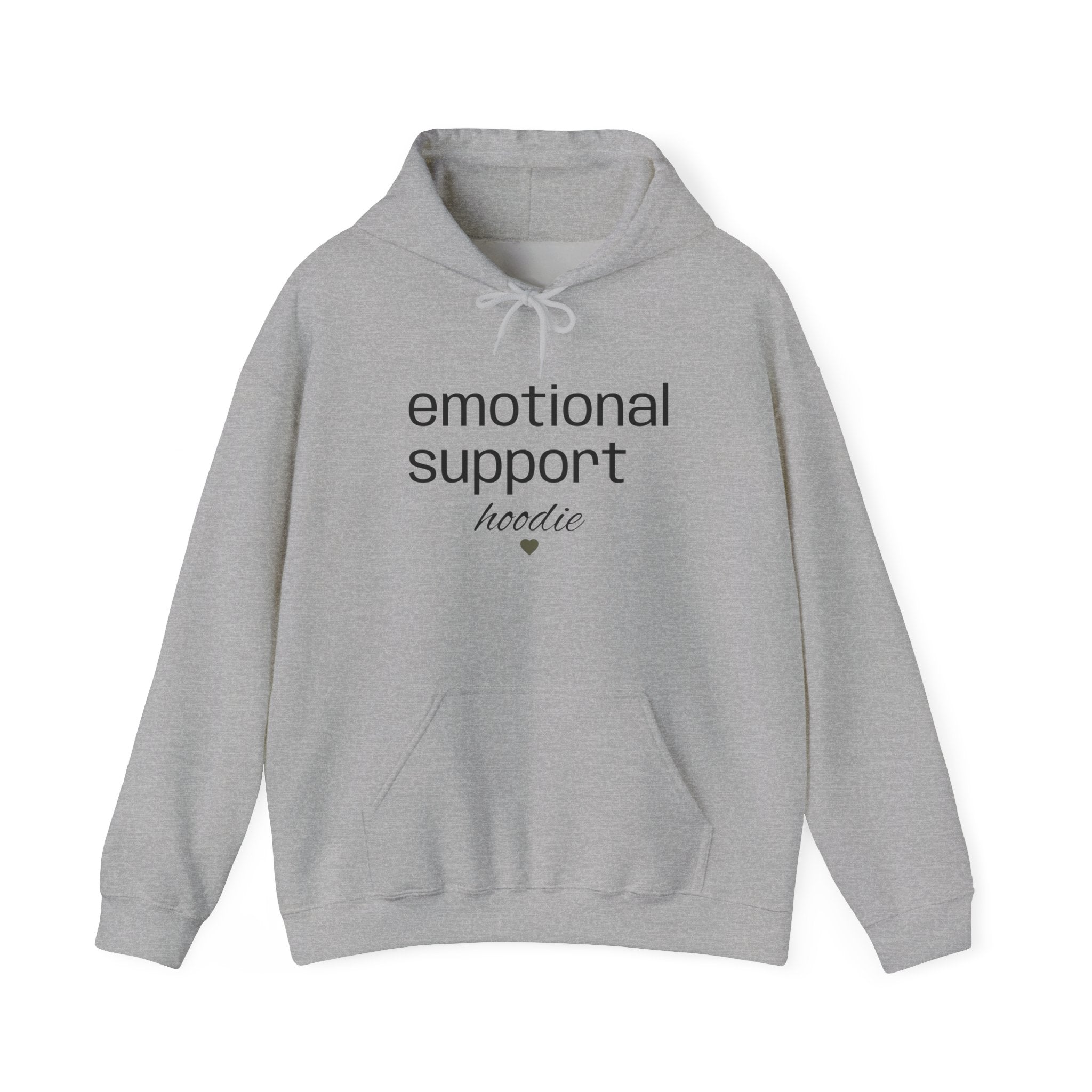 Emotional Support Hoodie – Minimalist Comfort Pullover