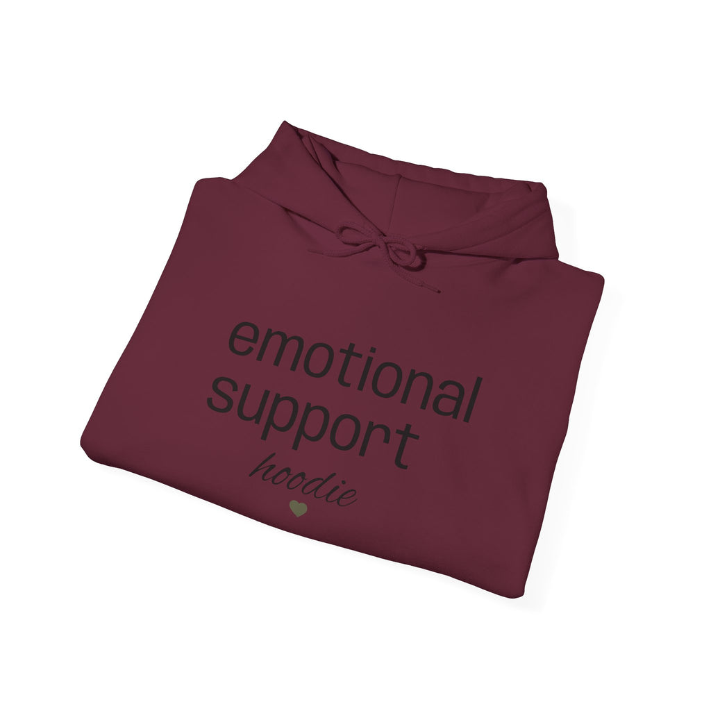 Emotional Support Hoodie – Minimalist Comfort Pullover