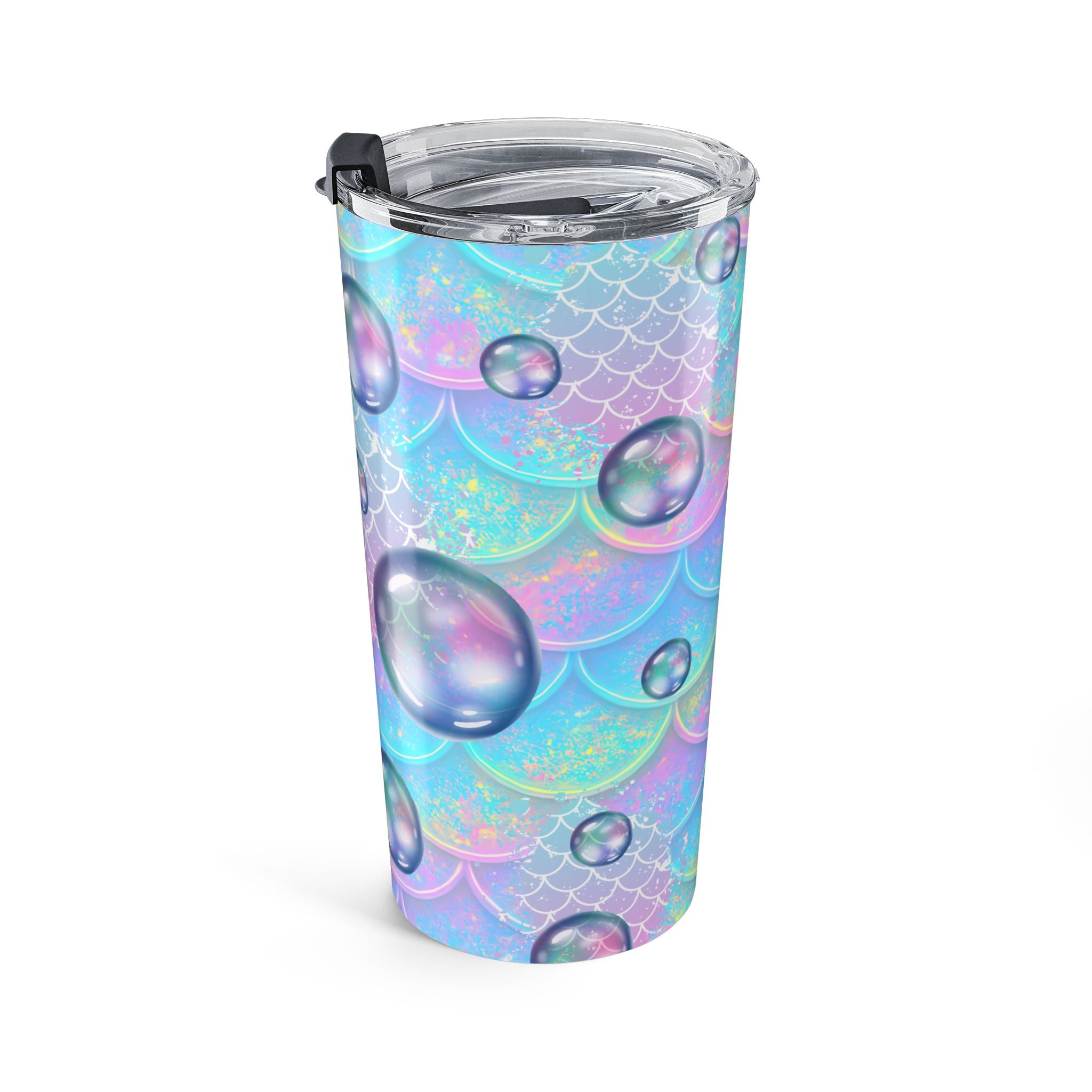 Mermaid Scale Bubble 20oz Insulated Tumbler