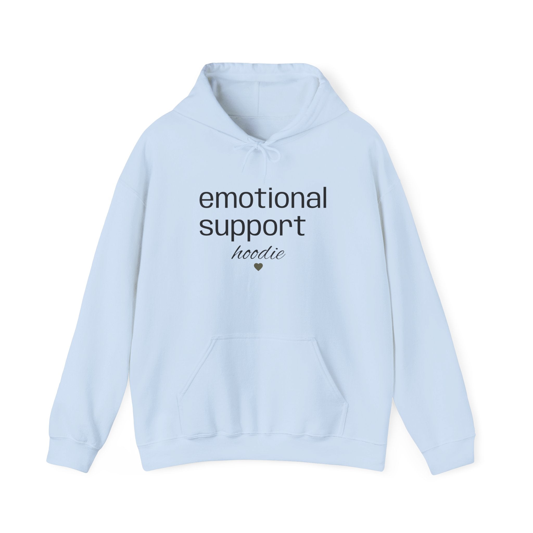 Emotional Support Hoodie – Minimalist Comfort Pullover