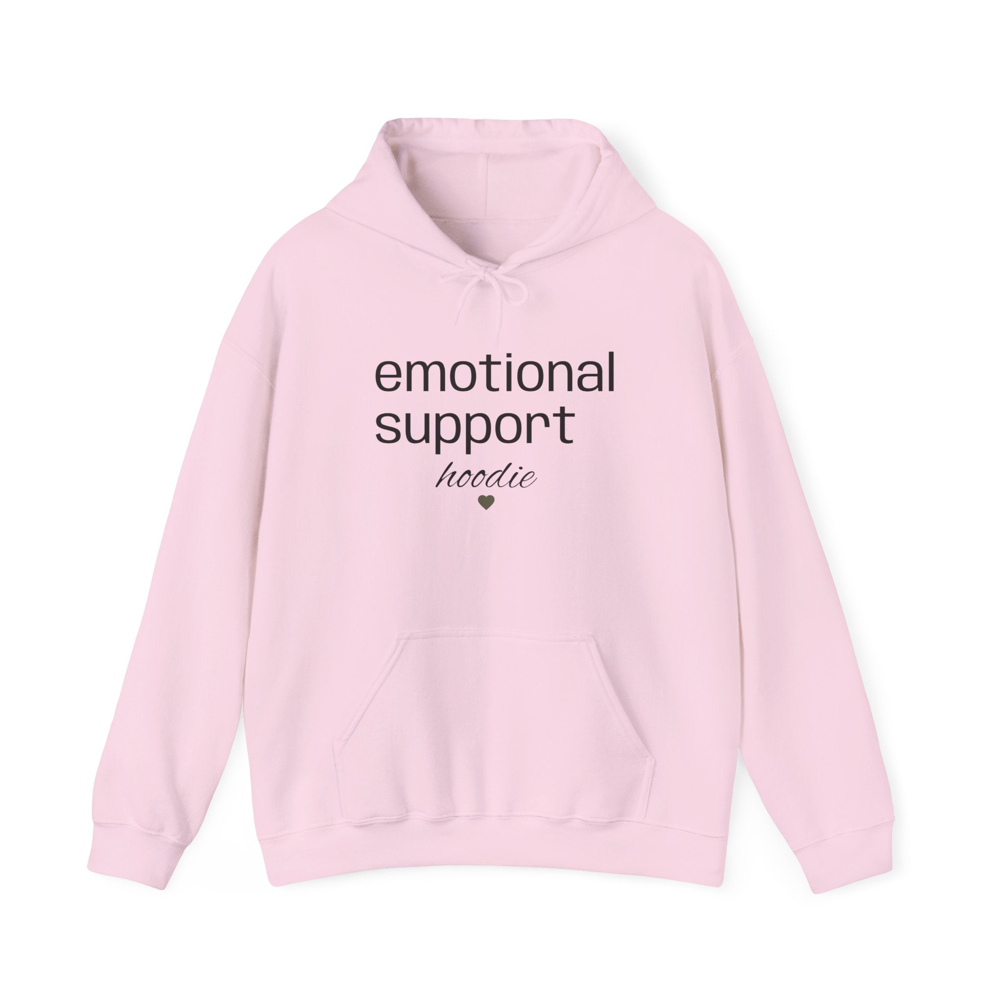Emotional Support Hoodie – Minimalist Comfort Pullover