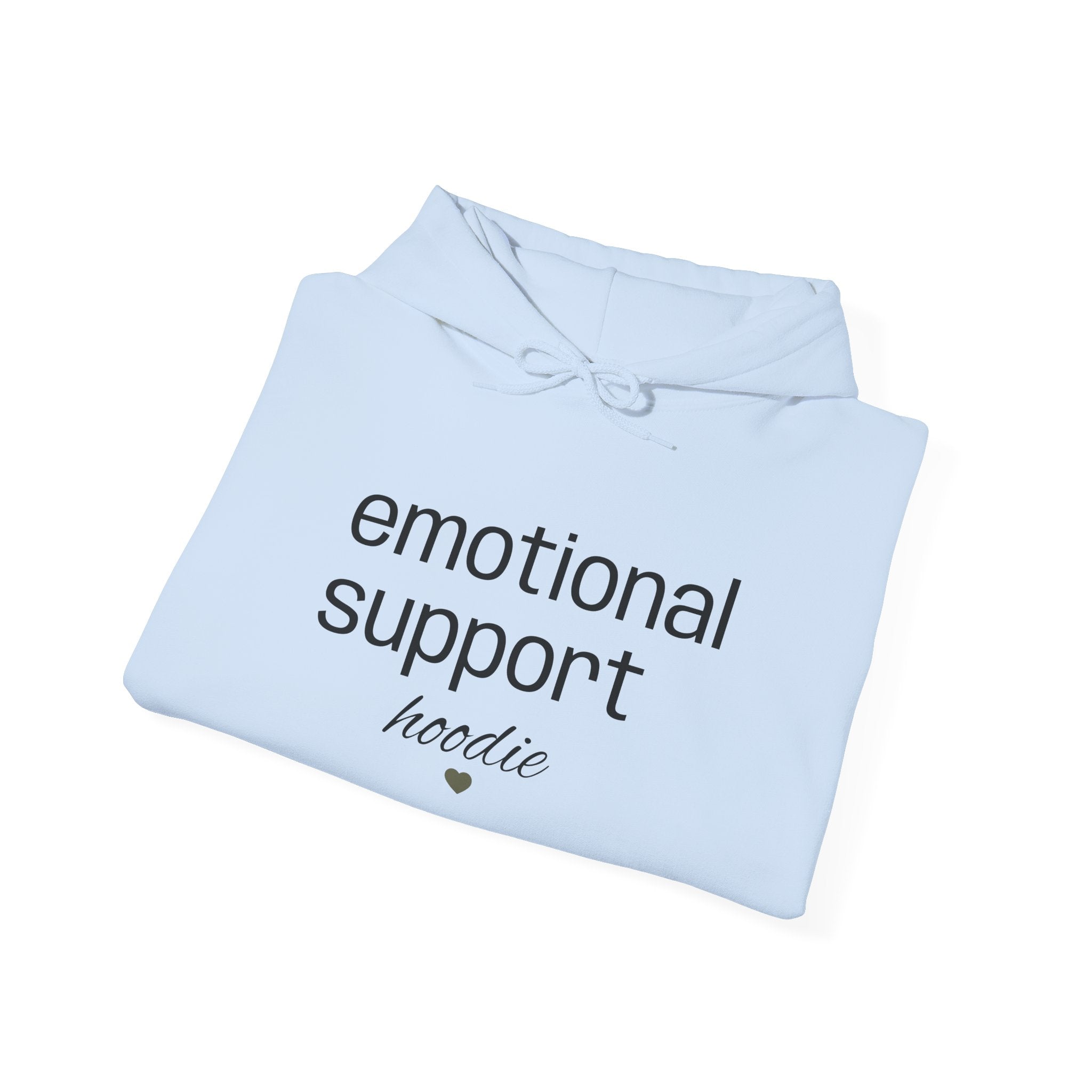 Emotional Support Hoodie – Minimalist Comfort Pullover