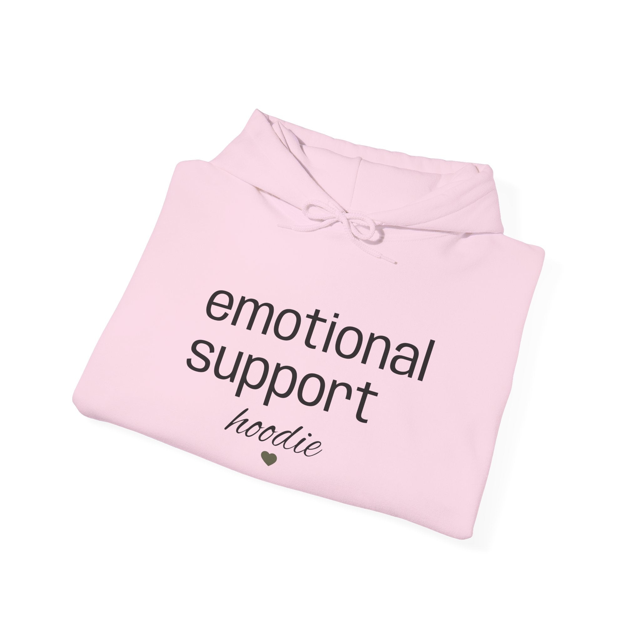 Emotional Support Hoodie – Minimalist Comfort Pullover