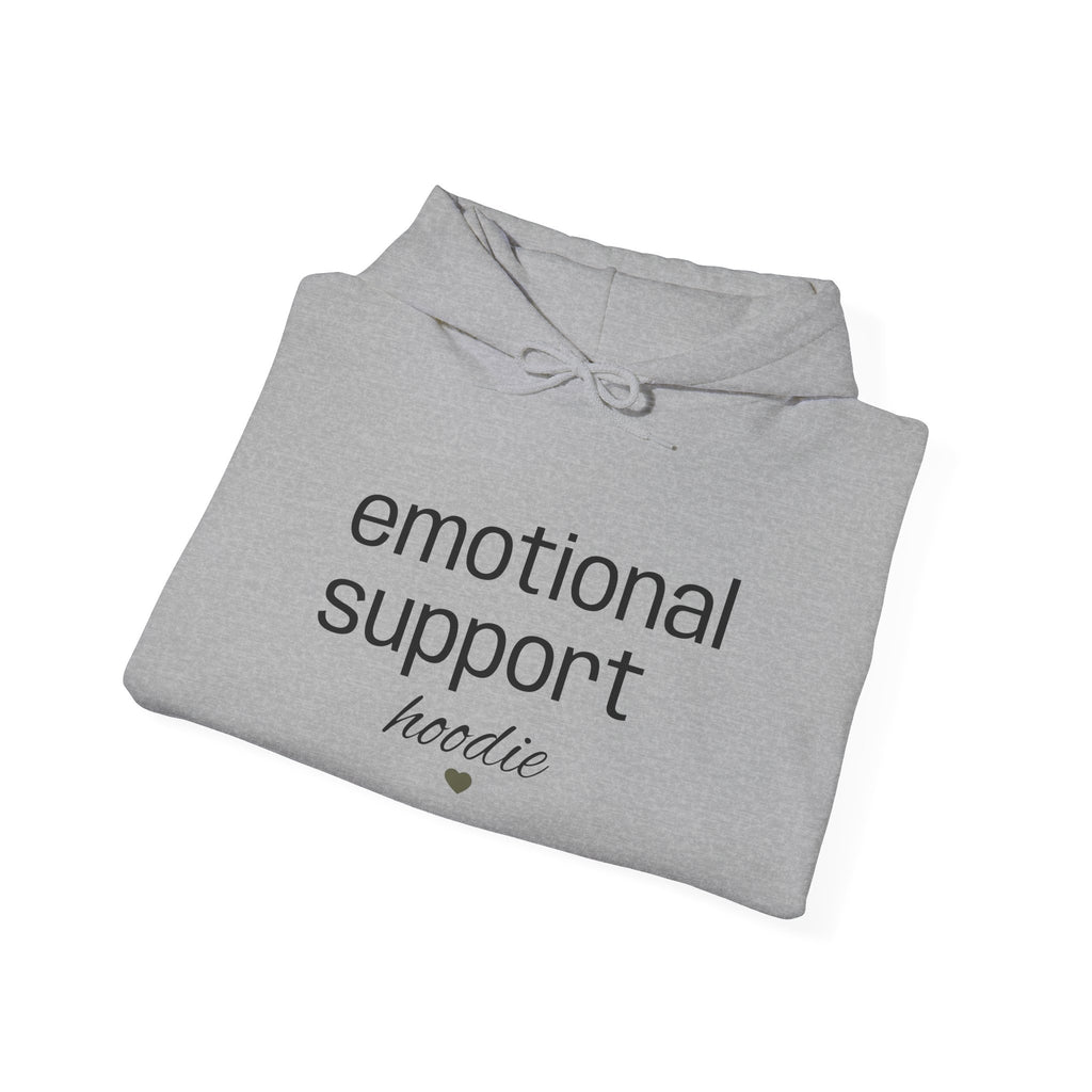 Emotional Support Hoodie – Minimalist Comfort Pullover