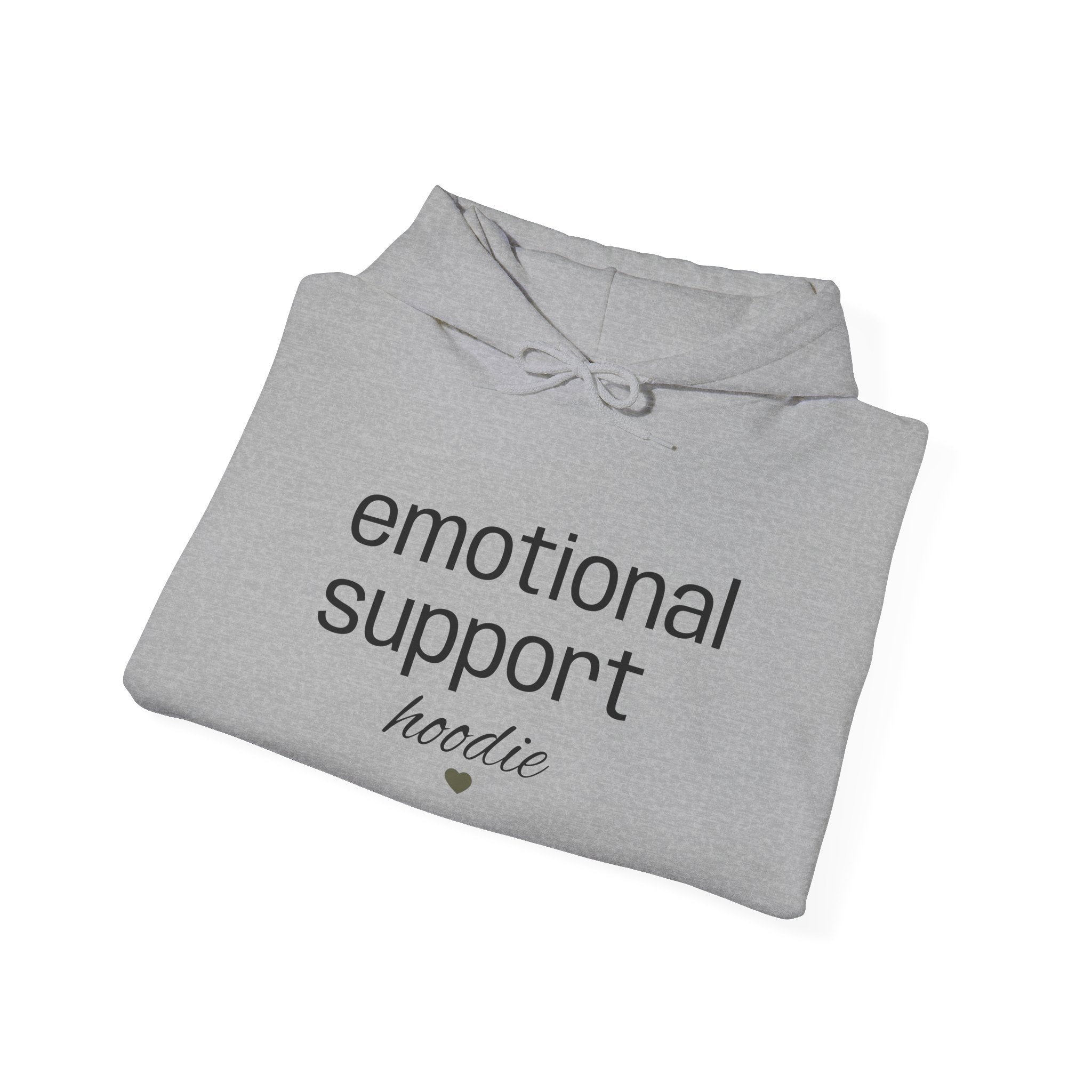 Emotional Support Hoodie – Minimalist Comfort Pullover