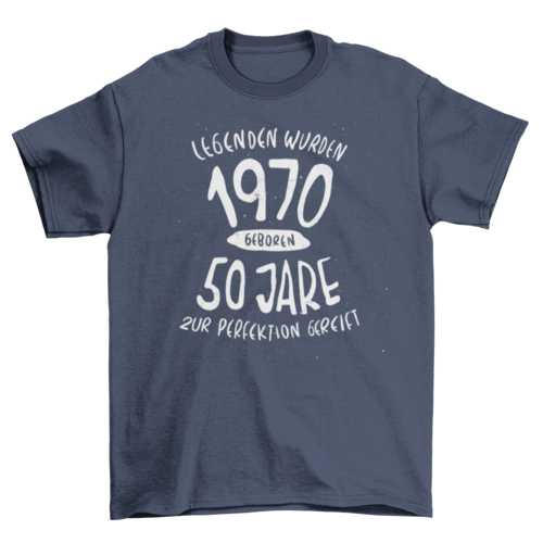 Born in 1970 german t-shirt