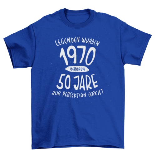 Born in 1970 german t-shirt